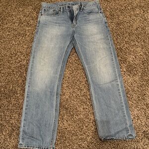 Levi's Men's Straight Jeans in Light Blue
